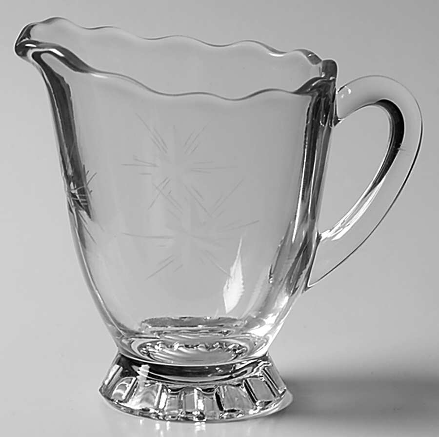 Six Point Star (Stem #4151) Creamer by Susquehanna-1