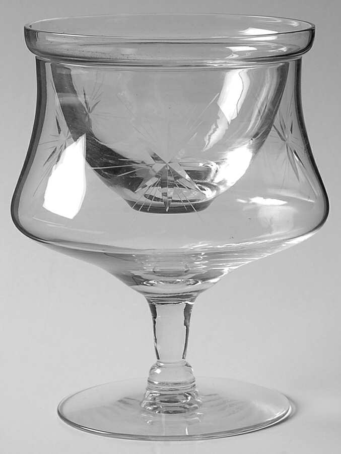 Six Point Star (Stem #4151) Seafood Cocktail & Liner by Susquehanna-1
