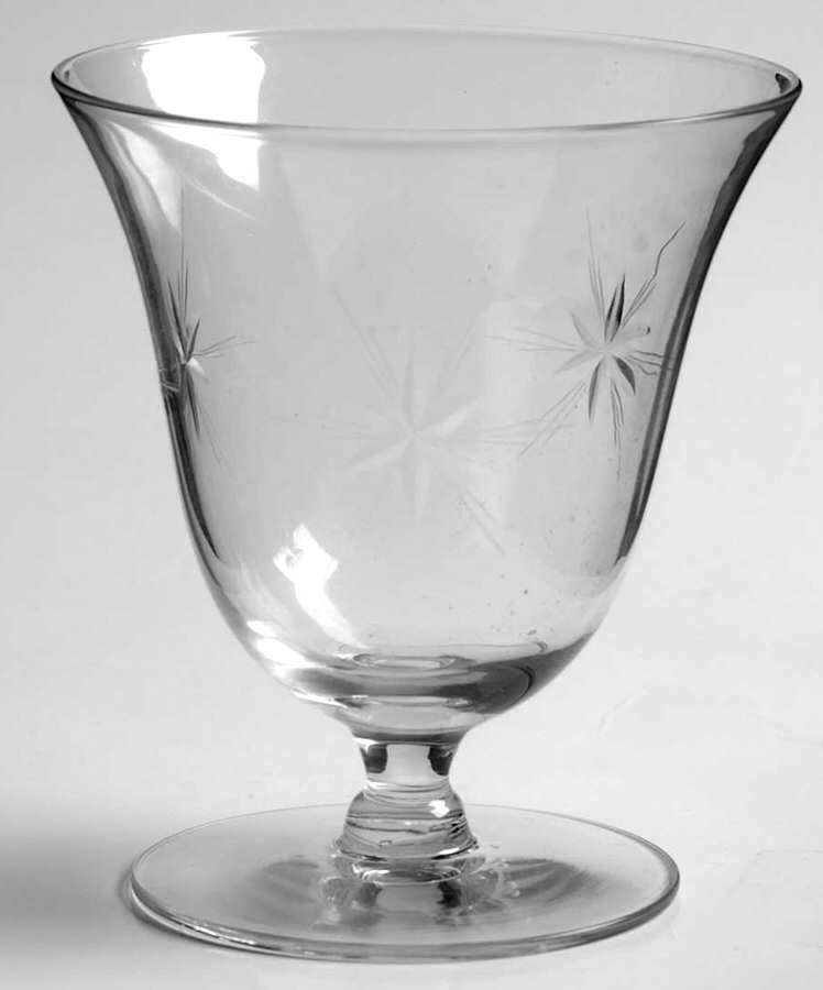 Six Point Star (Stem #4151) Oyster or Fruit Cocktail by Susquehanna-1
