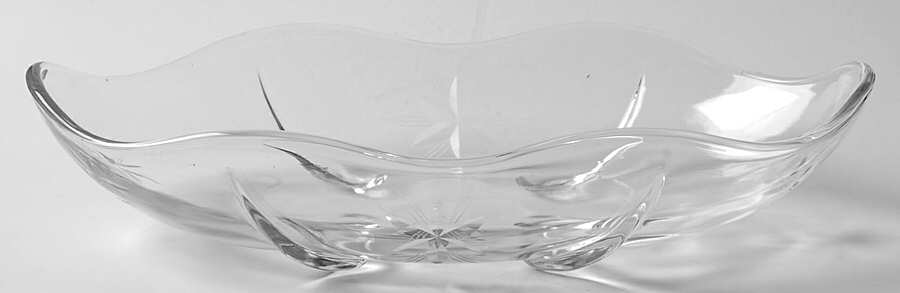 Six Point Star (Stem #4151) 9" Oval Relish by Susquehanna-1