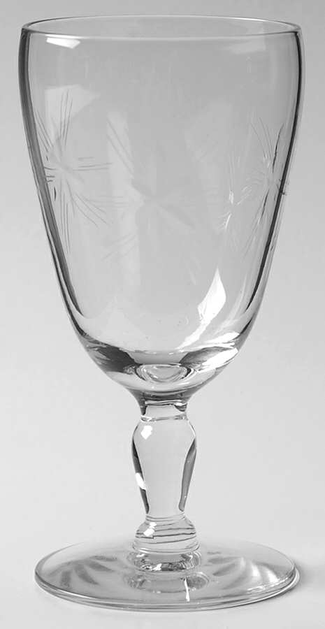 Six Point Star (Stem #42) Wine Glass by Susquehanna-1