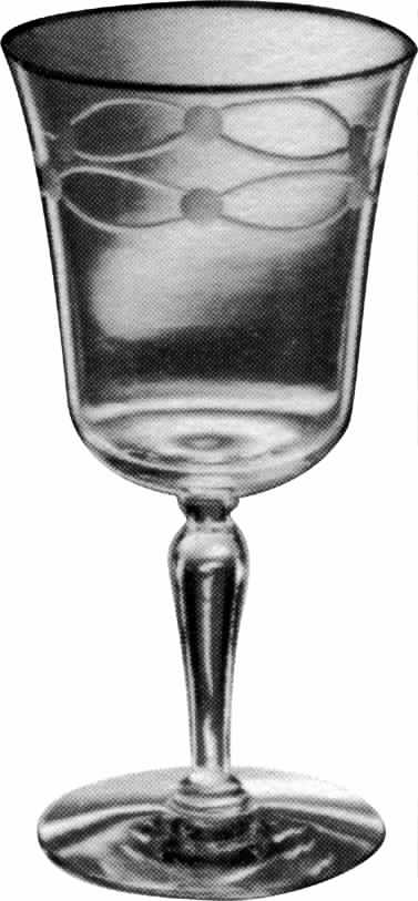 Silver Strand Water Goblet by Susquehanna-1