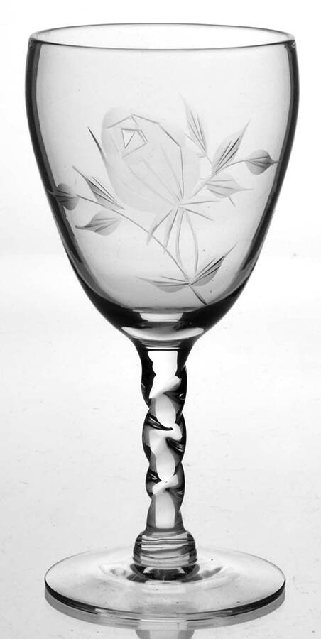 Tea Rose (Stem 24TS) Wine Glass by Susquehanna-1