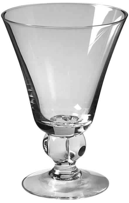 Astrid (Five Lobe Stem) Water Goblet by Swedish-1