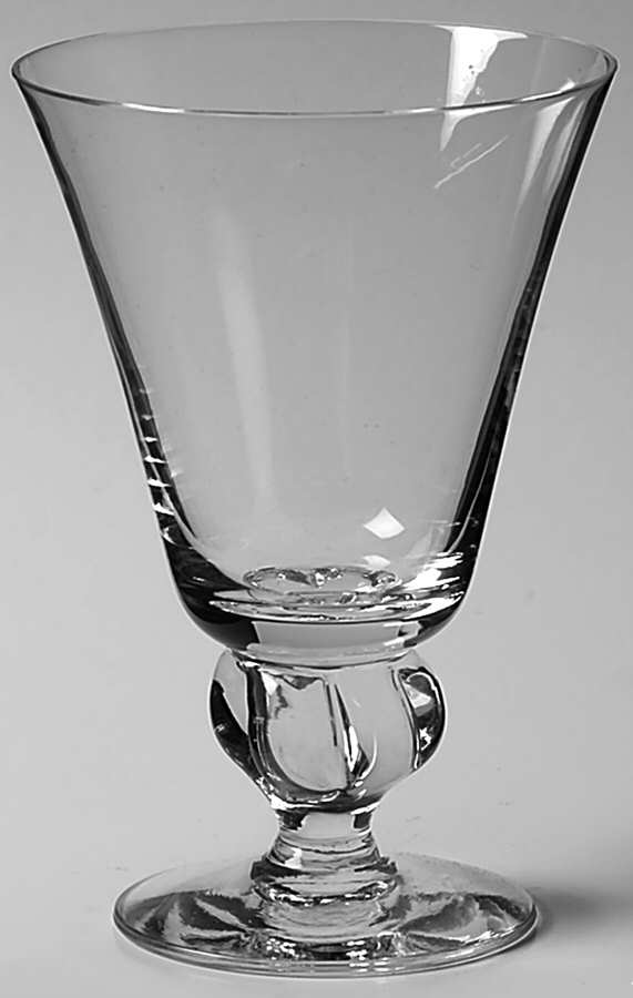 Astrid (Five Lobe Stem) Water Goblet by Swedish-1
