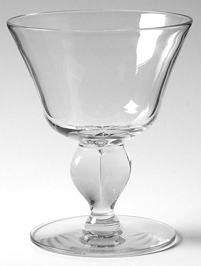 Gulli Ingrid (Clear) Champagne/Tall Sherbet by Swedish-1