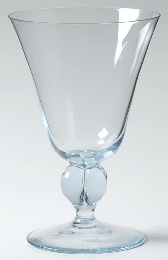 Gulli Blue Water Goblet by Swedish-1