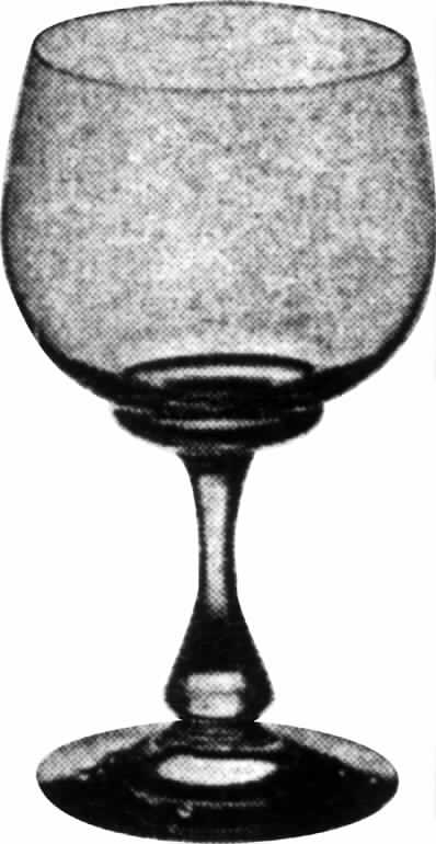 Hildegarde Water Goblet by Swedish-1