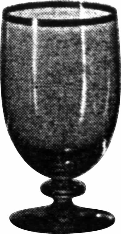 Platina Water Goblet by Swedish-1