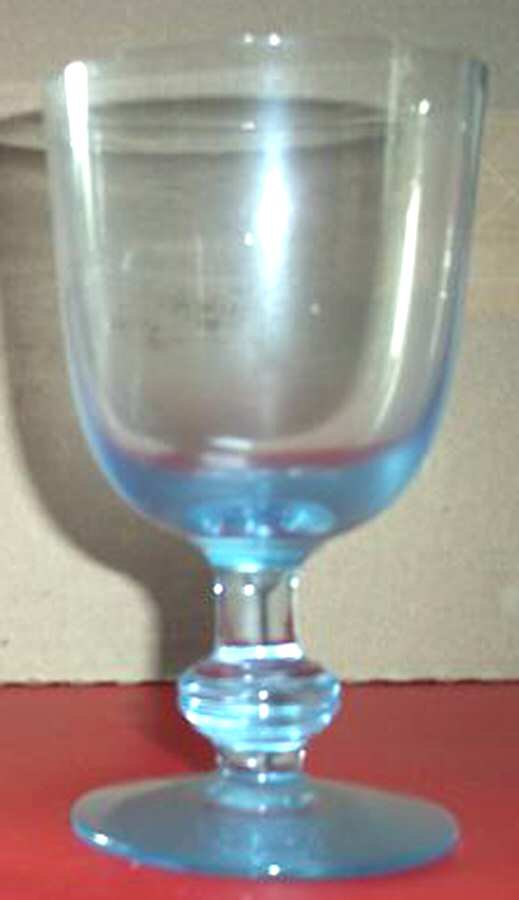 Roland Blue Water Goblet by Swedish-1