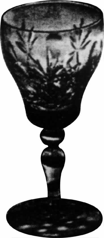 Peerless Water Goblet by Stevens & Williams-1