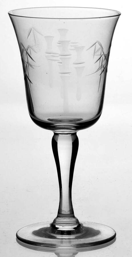 Bamboo (Smooth Bulbous Stem) Claret Wine by Sasaki-1