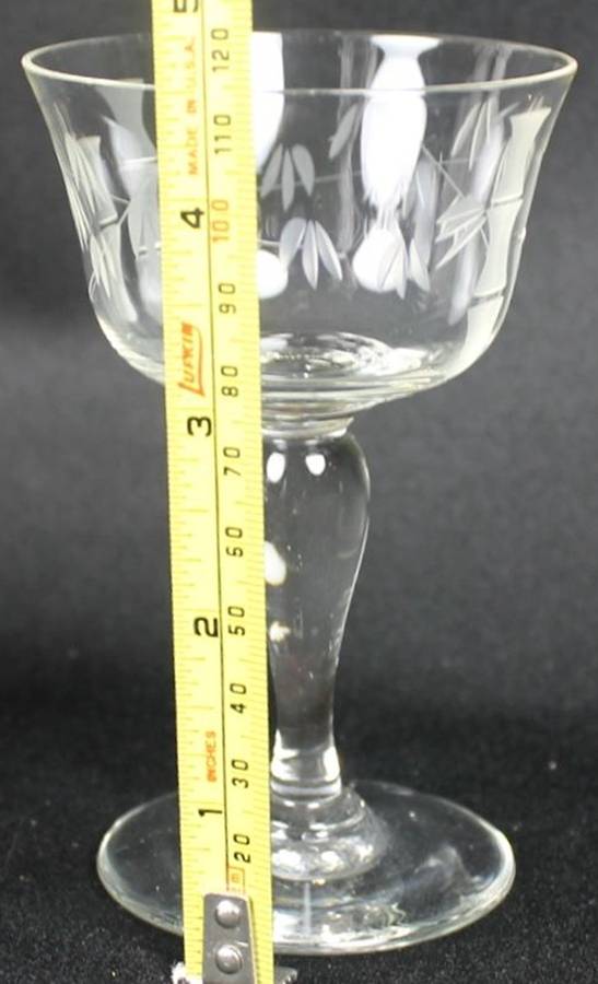 Bamboo (Smooth Bulbous Stem) Low Sherbet by Sasaki-1