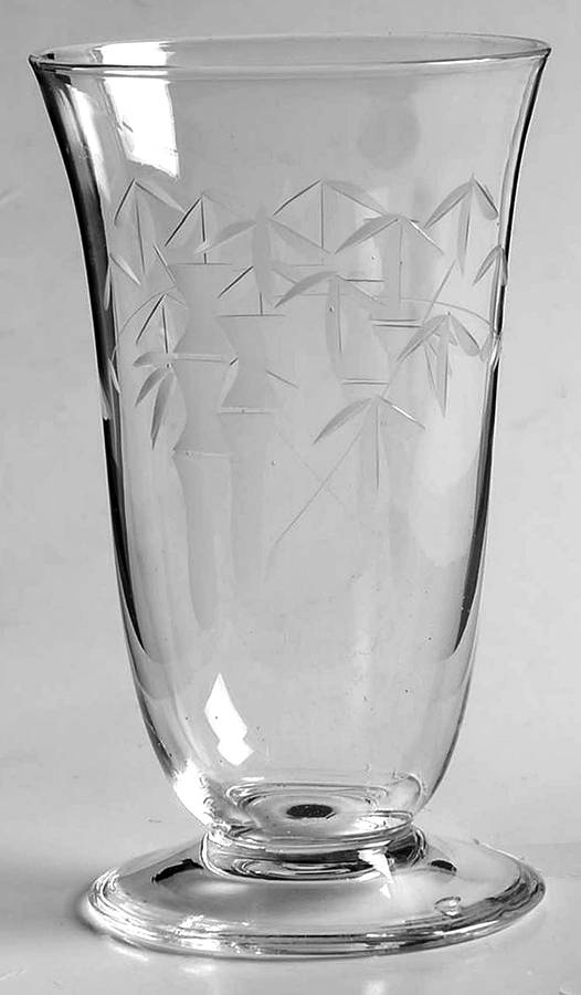 Bamboo (Smooth Bulbous Stem) 4 Oz Footed Tumbler by Sasaki-1