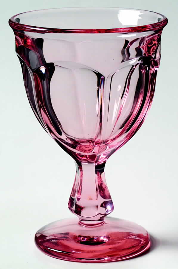 Maison Pink Water Goblet by Sasaki-1