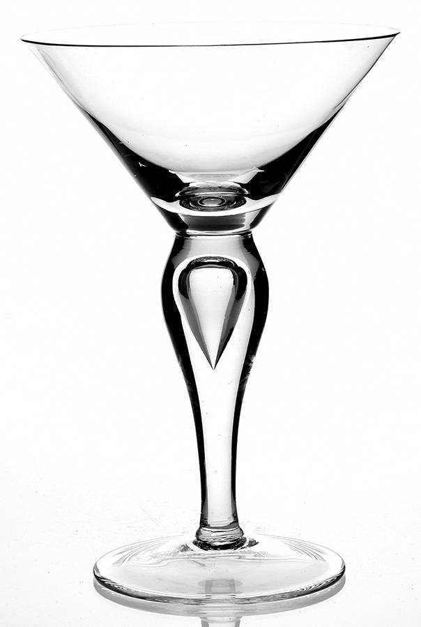 Silhouette Martini Glass by Sasaki-1