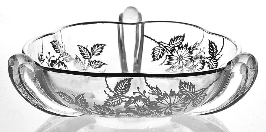 Springtime 6" Handled Bon Bon by Silver City-1