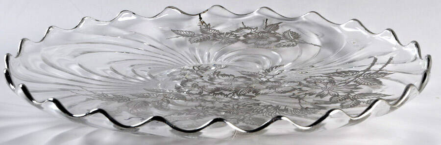 Springtime 11" 4-Toed Cabaret Plate by Silver City-1