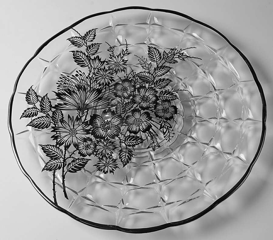 Springtime 13" Torte Plate by Silver City-1