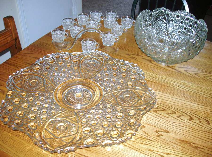 Daisy and Button Clear (Punch Set) (15 Piece) Punch Set (PUN, PUNU,12 PCUM1,CLAD) by Smith Glass -1