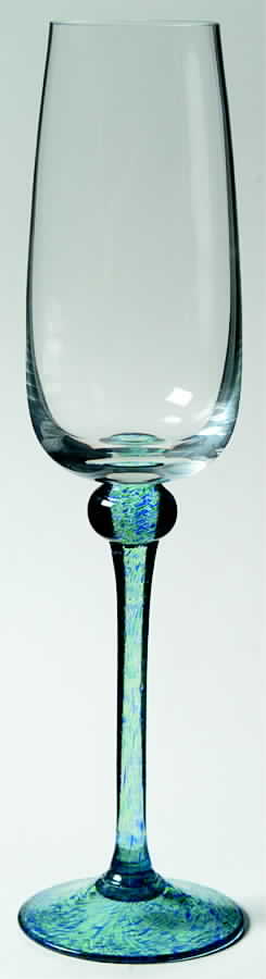Ostia Blue Fluted Champagne by Sasaki-1