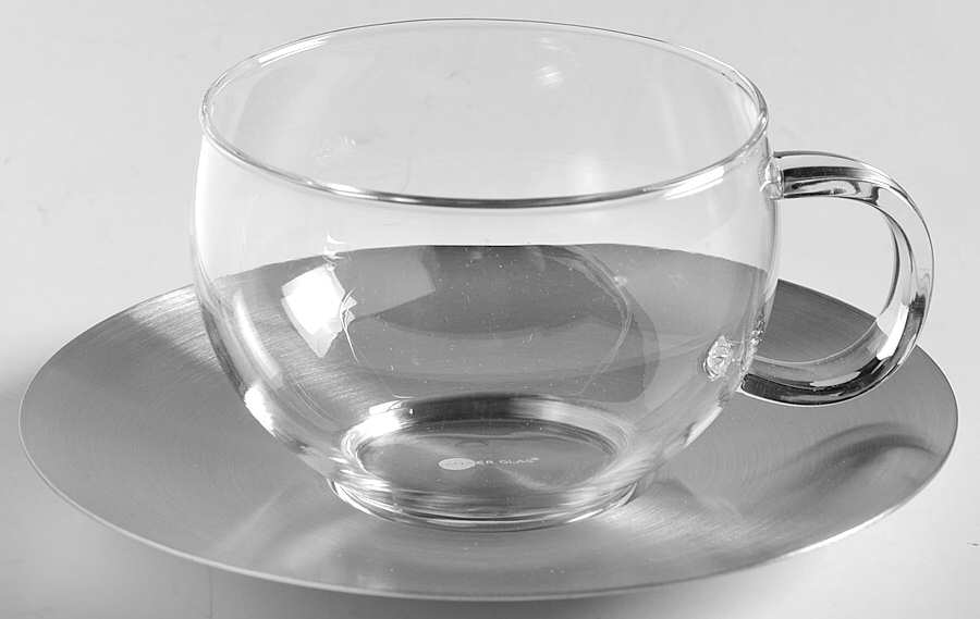 Verran Collection Coffee Cup with Metal Saucer by Schott-Zwiesel-1