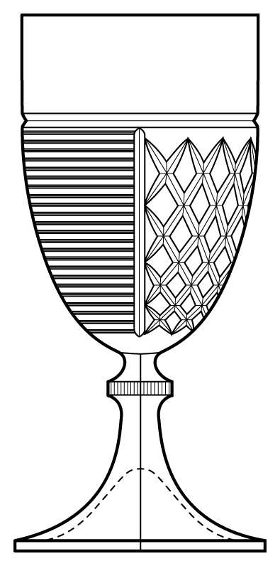 Contessa Water Goblet by Saben-1
