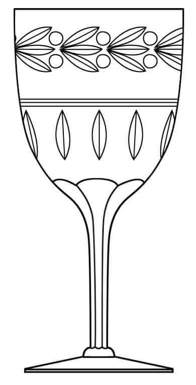 1282-6 Water Goblet by Seneca-1