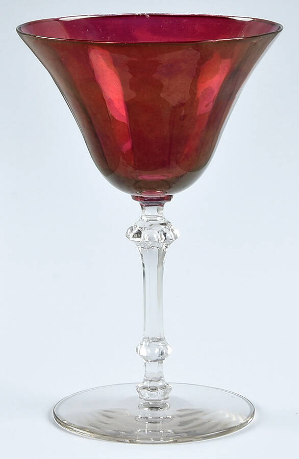 10010 Ruby Flash Champagne/Tall Sherbet by Seneca-1
