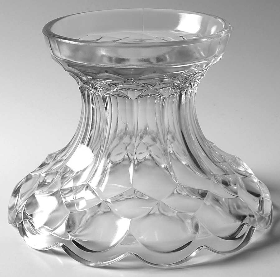 Dominion Clear Punch Bowl Stand by Smith Glass -1
