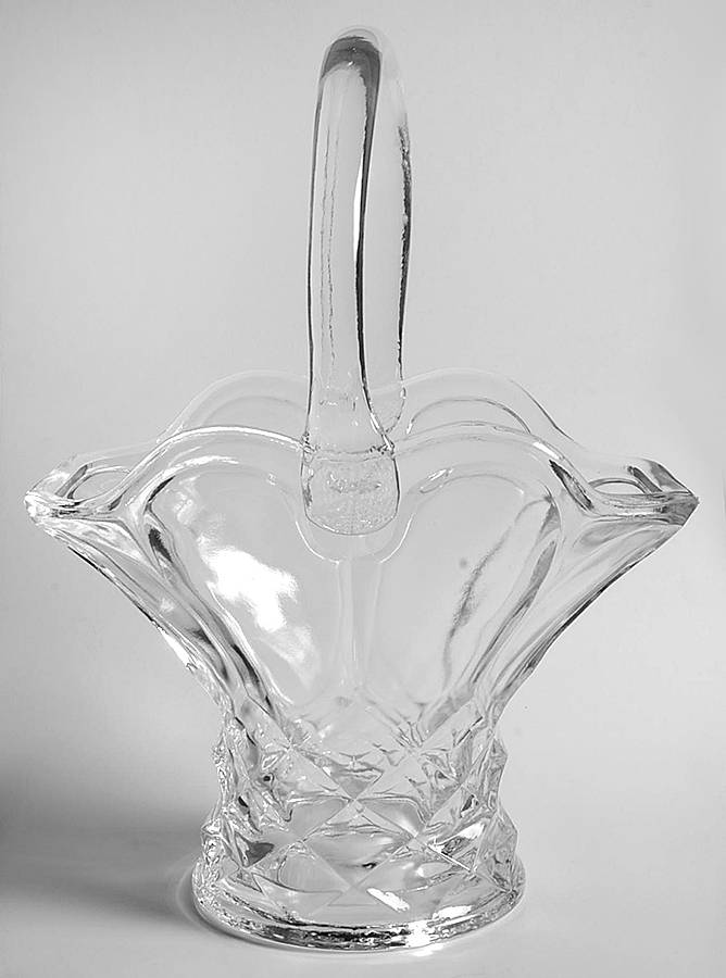 Dominion Clear 10" Basket by Smith Glass -1