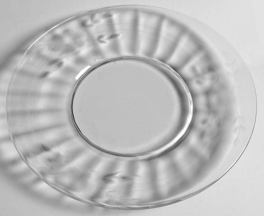 Blanche Luncheon Plate by Standard Glass-1