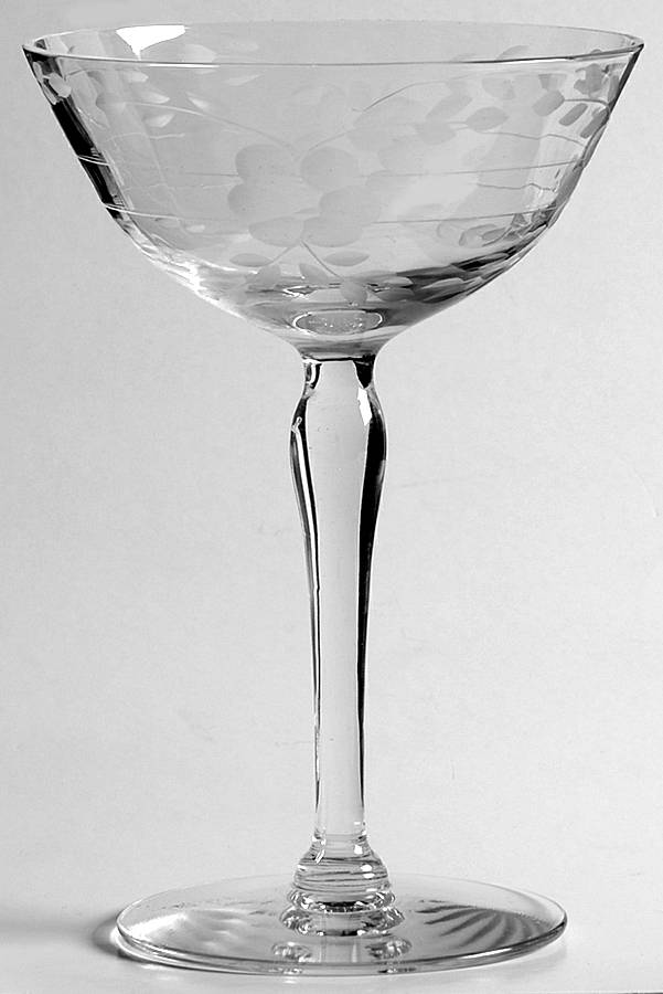 Blanche Champagne/Tall Sherbet by Standard Glass-1