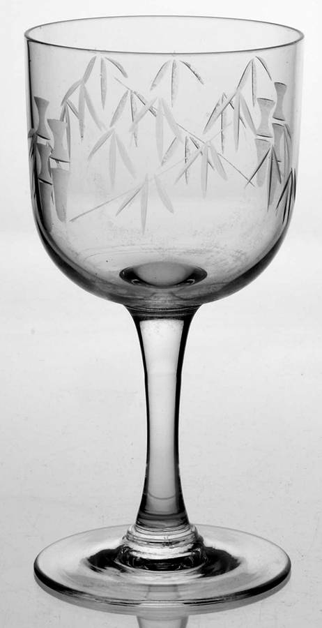 Bamboo (Smooth Straight Stem) Claret Wine by Sasaki-1