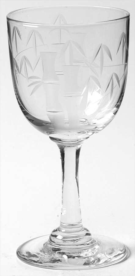 Bamboo (Smooth Straight Stem) Wine Glass by Sasaki-1