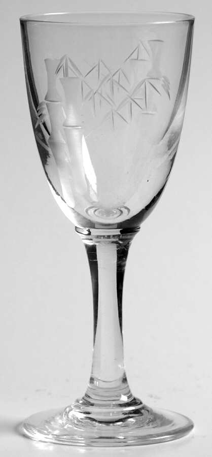 Bamboo (Smooth Straight Stem) Cordial Glass by Sasaki-1
