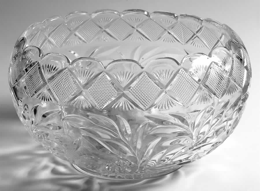 Holiday Punch Bowl by Smith Glass -1