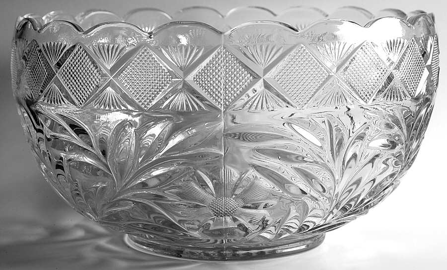 Holiday Punch Bowl by Smith Glass -1