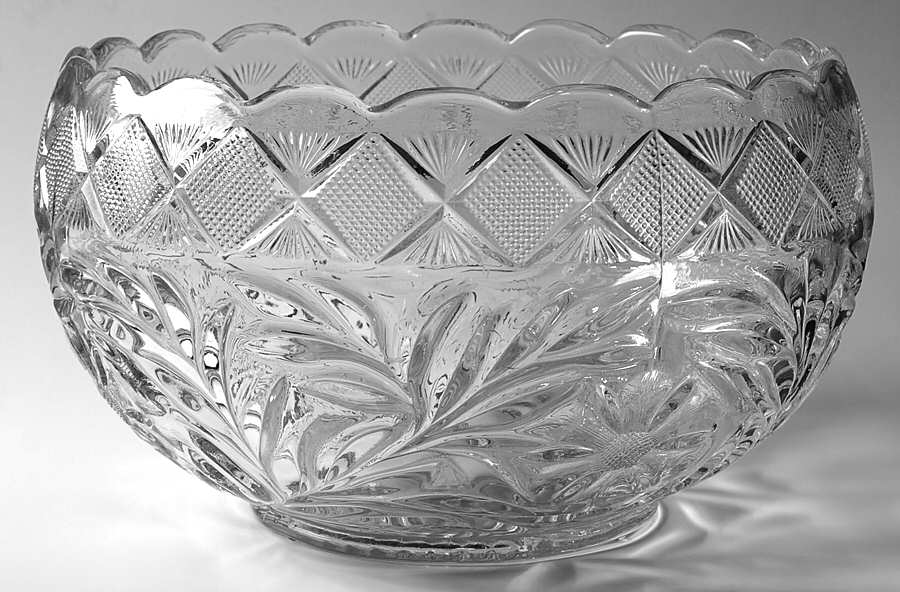 Holiday Punch Bowl by Smith Glass -1