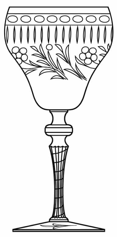 1258-4 Water Goblet by Seneca-1