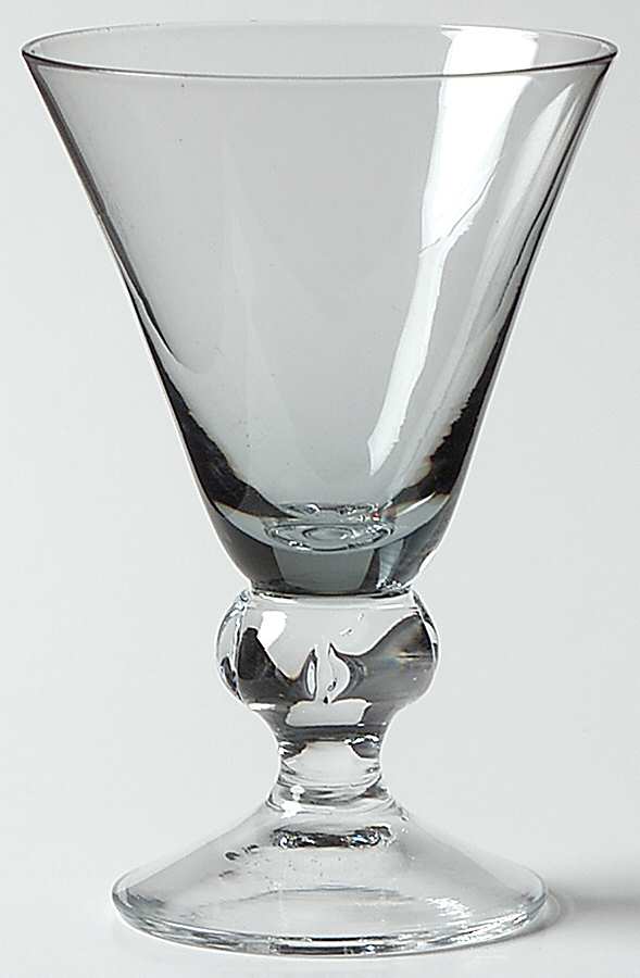 Astrid Smoke Cordial Glass by Swedish-1