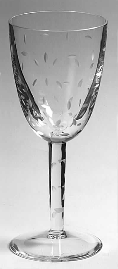 Happy  Water Goblet by St Louis-1