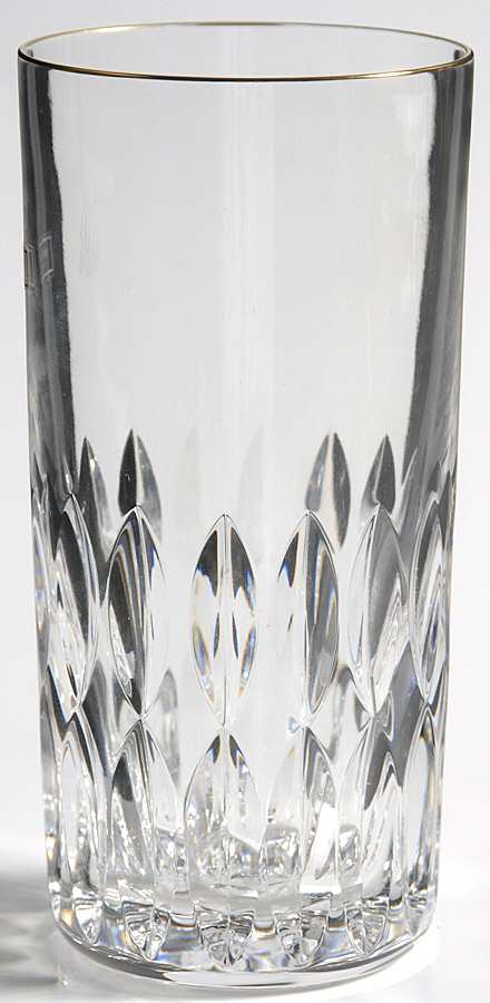 Stella (Gold Trim) Highball Glass by St Louis-1