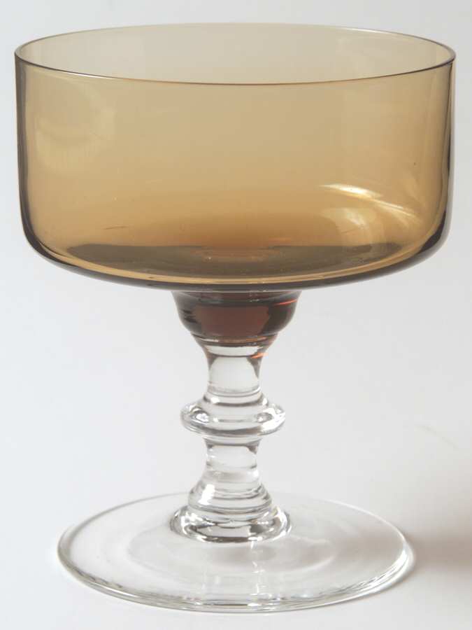Regency Amber Champagne/Tall Sherbet by Sasaki-1