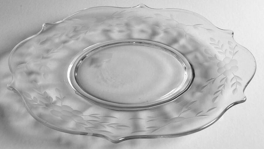 Cut 136 Luncheon Plate by Standard Glass-1