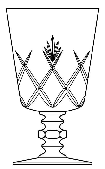 SAS24 Low Water Goblet by Sasaki-1
