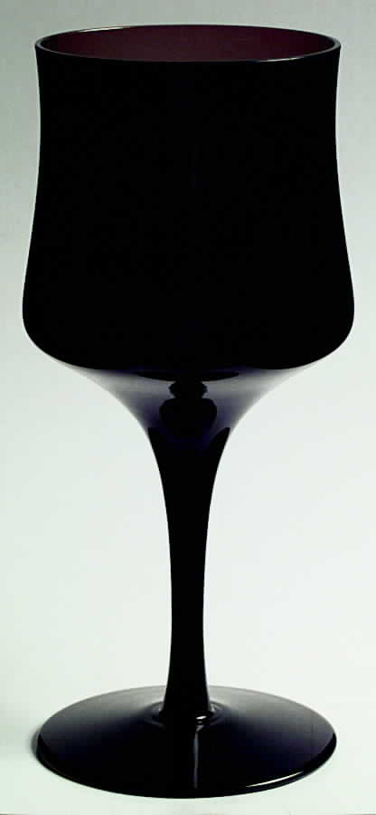 Rapture Brown Water Goblet by Sasaki-1