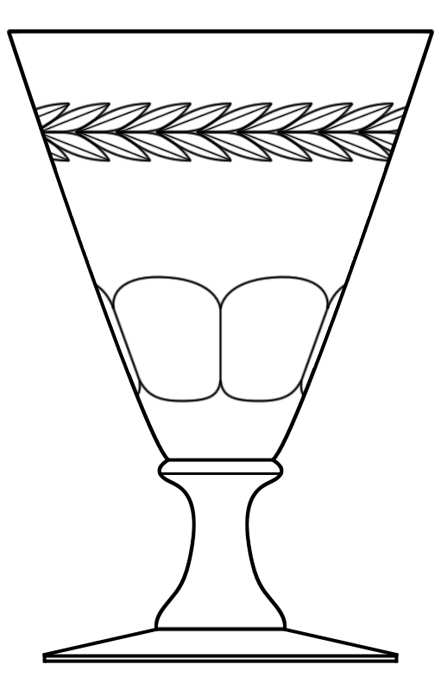 1605-2 Water Goblet by Seneca-1