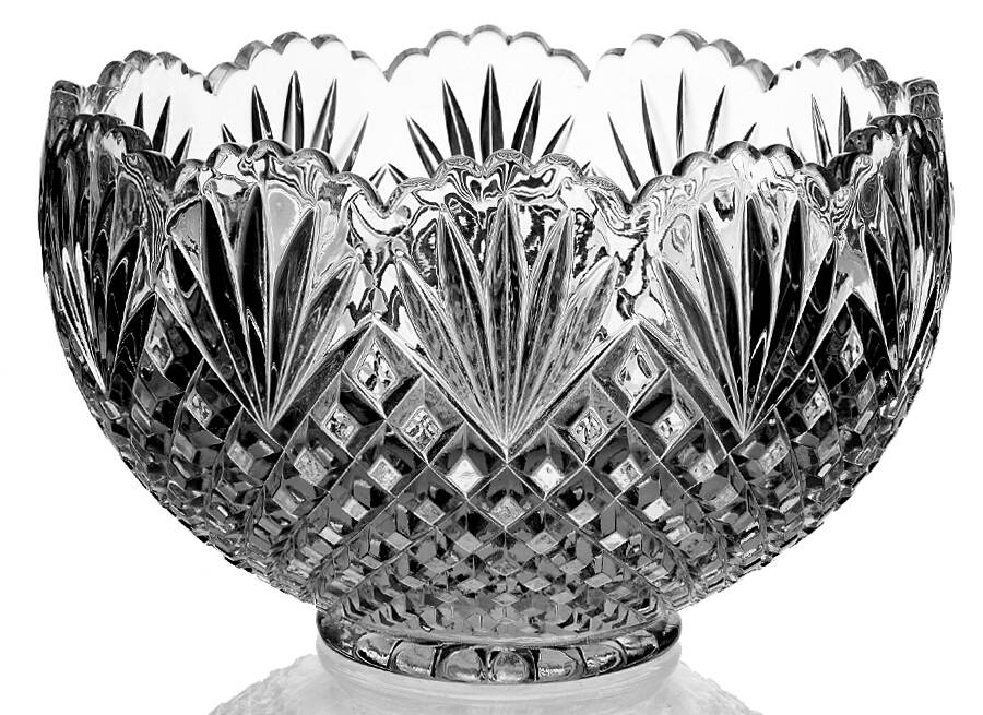 Pineapple 9" Cupped Bowl by Smith Glass -1