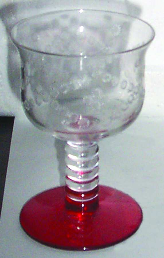 Candlewick Ruby Wine Glass by Seneca-1